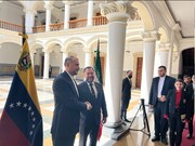 Los ministros de Exteriores de Irán y Venezuela se reúnen en Caracas 