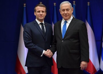 دولت فرانسه روی ریل اختلاف؛ همسویی با جنایات اسرائیل دامن مکرون را گرفت