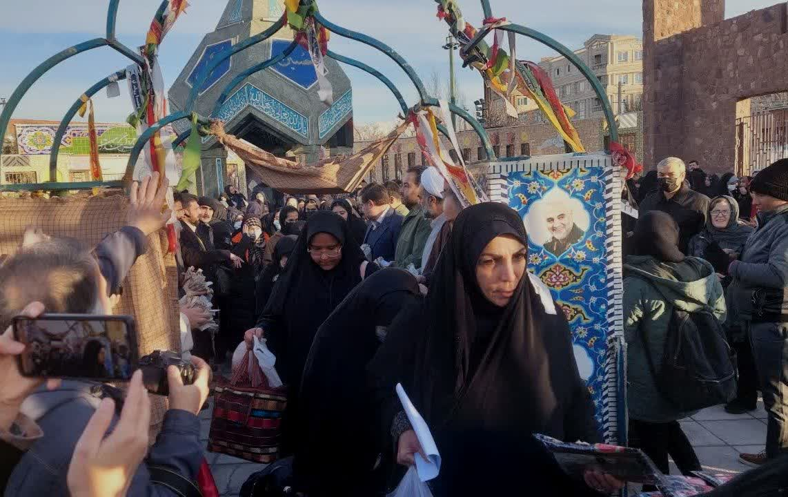 کاروان راهیان نور دانش آموزی شهر ری در سالروز ولادت امیر المومنین عازم مناطق عملیاتی شد