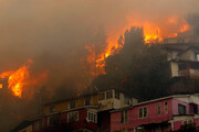 آتش‌سوزی جنگل‌های شیلی جان ۱۳ نفر را گرفت