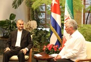 El canciller iraní se reúne con el presidente cubano en la Habana
