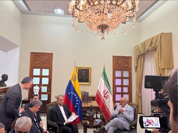 Amirabdollahian rencontre le président de l'Assemblée nationale du Venezuela