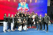 لاعبو التايكواندو الايرانيون يحصدون خمس ميداليات ذهبية في منافسات الفجيرة