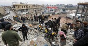 پنج استان سوریه درگیر زلزله + فیلم