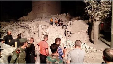 زلزله در سوریه / ۲۳۷نفر جان باختند و ۶۳۹نفر زخمی شدند+ فیلم