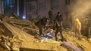 جان باختگان زمین لرزه ترکیه به ۲۳ نفر رسید + فیلم