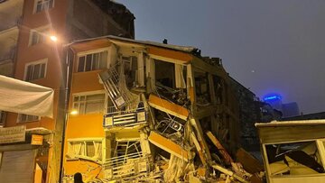 حجم ویرانی های زلزله ترکیه به روایت تصویر ۲
