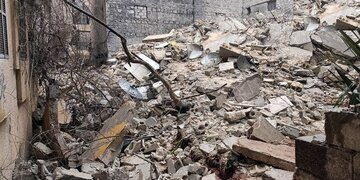 حجم خسارت های وارد شده در زلزله شمال سوریه ۱ + فیلم و عکس
