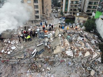 حجم ویرانی های زلزله ترکیه به روایت تصویر ۳

