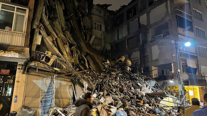 حجم ویرانی های زلزله ترکیه به روایت تصویر ۲
