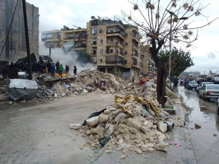 حجم خسارت های وارد شده در زلزله شمال سوریه ۲ + فیلم و عکس
