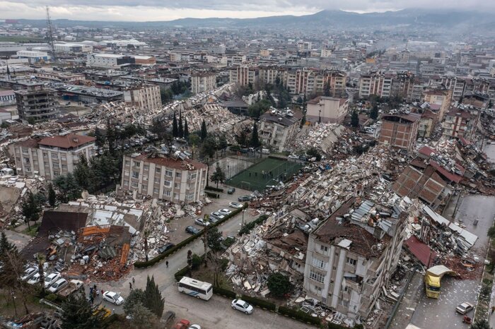 حجم ویرانی های زلزله ترکیه به روایت تصویر ۴