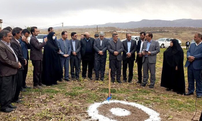 فاز اول مجتمع آبرسانی به ماهیزان داجیوند هلیلان کلنگ زنی شد