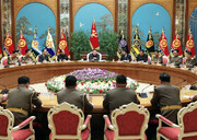 تأکید رهبر کره شمالی بر لزوم تقویت حالت آمادگی جنگی پیونگ‌یانگ