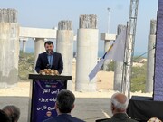 عبدالملکی: پُل خلیج فارس در راستای راهبرد جهانی کردن مناطق آزاد احداث می‌شود