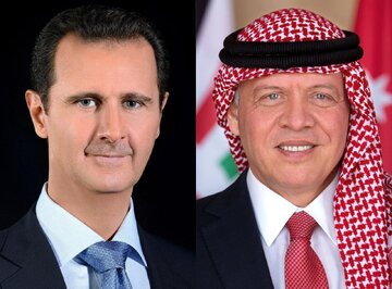 گفت‌وگوی تلفنی پادشاه اردن با اسد/ تأکید عبدالله دوم بر حمایت از زلزله‌زدگان سوریه