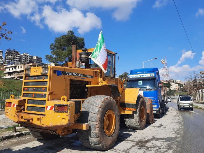 امدادرسانی ایران به زلزله زدگان سوری + عکس