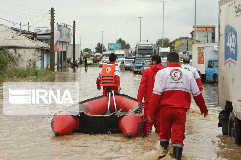 مازندران در آماده‌باش بارش سیل‌آسا و تندباد