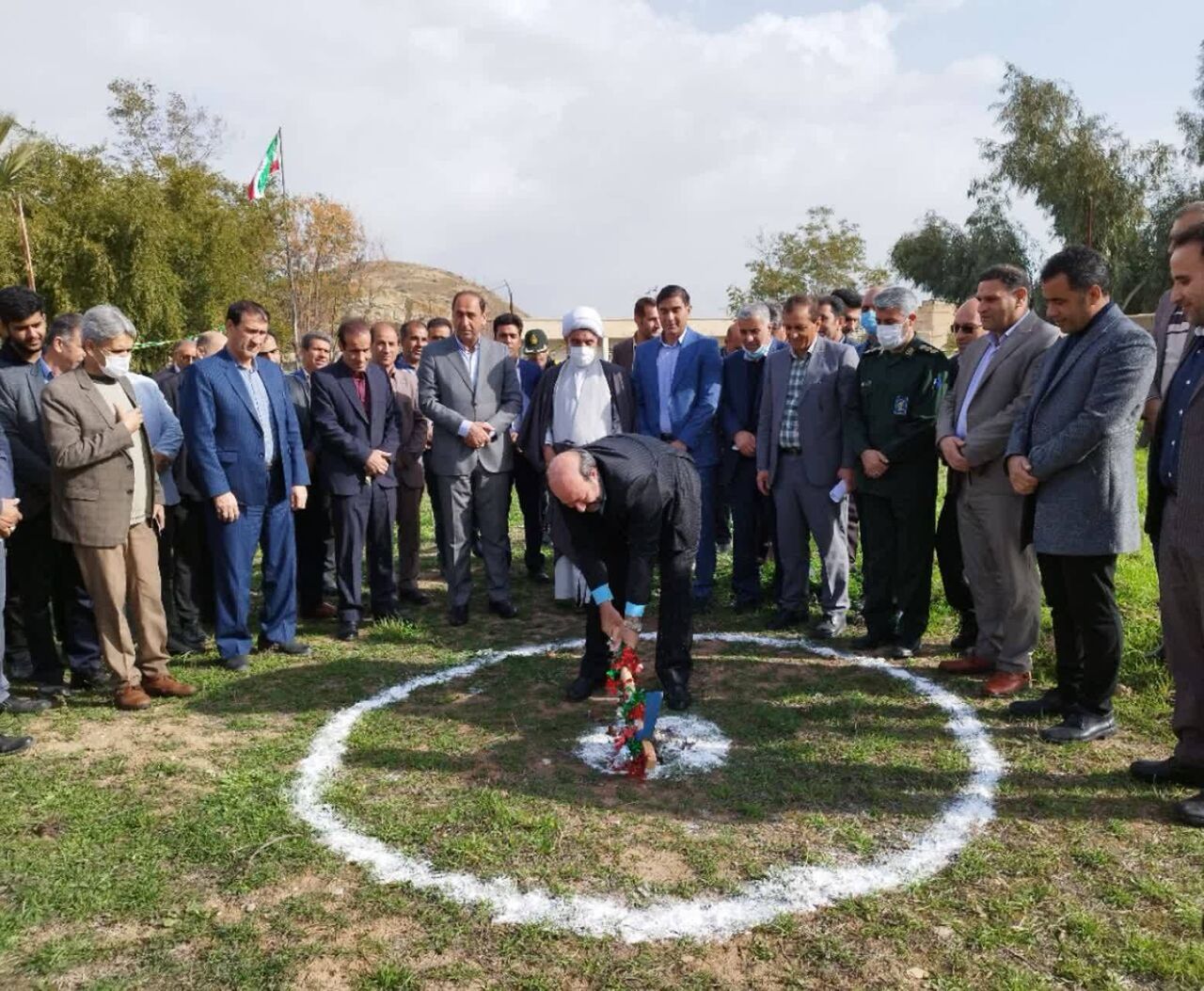 ساختمان ستاد شبکه و مرکز بهداشت دره‌شهر کلنگ‌زنی شد