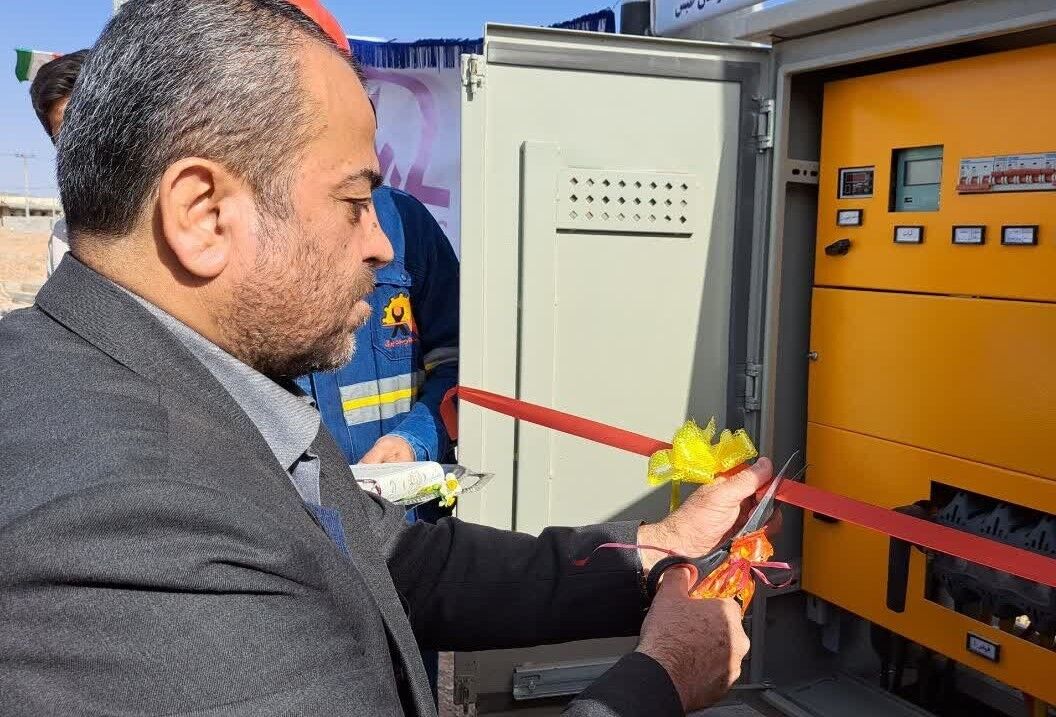 طرح برقرسانی به سایت نهضت ملی مسکن در طبس افتتاح شد طرح برقرسانی به سایت نهضت ملی مسکن در طبس افتتاح شد