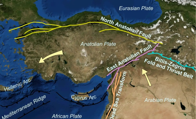 انرژی آزادشده در زلزله ترکیه ۲ برابر زمین‌لرزه قبلی در این منطقه بوده است 