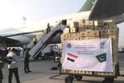 کمک‌های بشردوستانه پاکستان برای زلزله‌زدگان سوریه ارسال شد