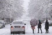 بارش برف و باران در کرمانشاه و هشدار زرد هواشناسی 