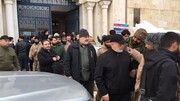 El comandante de la Fuerza Quds visita zonas afectadas por el terremoto en Alepo