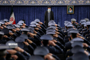 Supreme Leader's meeting with  Army Air Force commanders, staff members