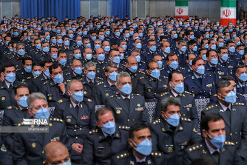 Supreme Leader's meeting with  Army Air Force commanders, staff members