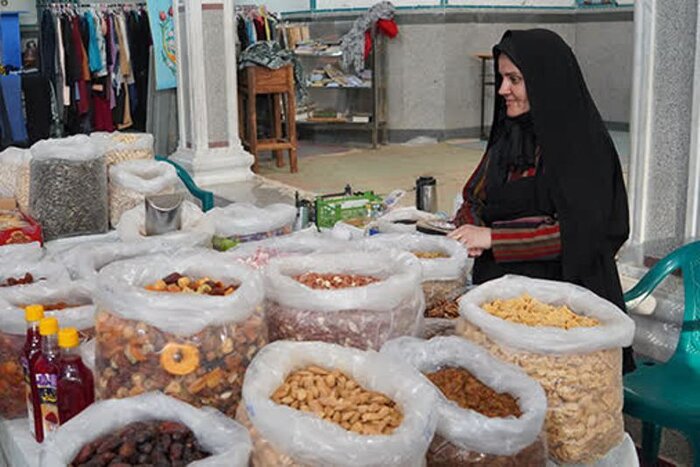 بازارچه تولیدات مشاغل خانگی در یزد گشایش یافت