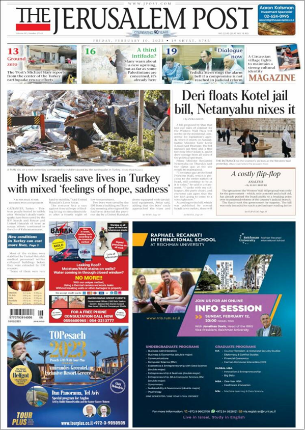 عناوین روزنامه‌های جهان؛اروپا میزبان نشست کمکهای مالی به ترکیه و سوریه خواهد بود