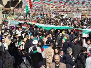 فیلم/ جلوه‌های زیبایی از حضور پر شور مردم دارالعباده یزد در راهپیمایی ۲۲ بهمن