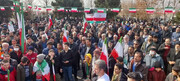 مردم ملارد ،شهریار و شهر قدس در راهپیمایی ۲۲ بهمن شرکت گسترده داشتند + فیلم