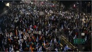 ساکنان سرزمین‌های اشغالی باردیگر در اعتراض به نتانیاهو تظاهرات کردند