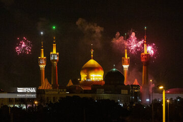 Milad, Azadi Towers lit with colors to mark Iran's Islamic Revolution Anniv