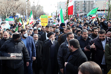 President Raisi attends 44th victory anniversary of Islamic Revolution