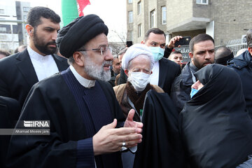 President Raisi attends 44th victory anniversary of Islamic Revolution