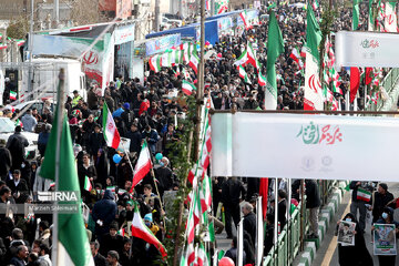 44e anniversaire de la Révolution islamique d’Iran : marche du 11 février à Téhéran