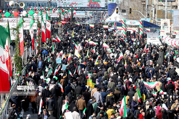 44e anniversaire de la Révolution islamique d’Iran : marche du 11 février à Téhéran