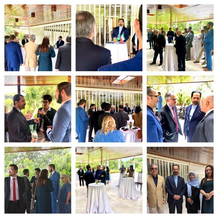 Commemoration of victory anniv. of Islamic Revolution in Pakistan, Azerbaijan, Brazil
