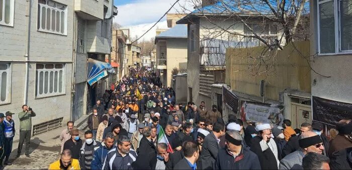 مردم شهرستان دماوند حضور پرشور خود را در ۲۲ بهمن ۱۴۰۱ به تصویر کشیدند