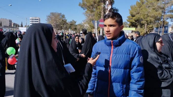 نسل چهارمیها در جشن ۴۴ سالگی انقلاب