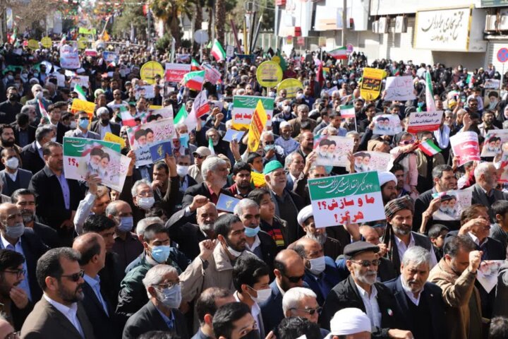 دریایی خروشان از دلدادگان به انقلاب از هامون تا مَکُران 