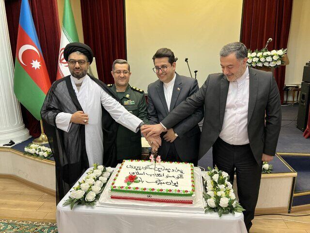 Commemoration of victory anniv. of Islamic Revolution in Pakistan, Azerbaijan, Brazil