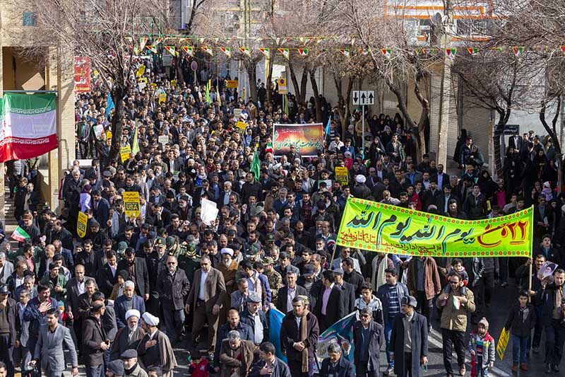 مردم در راهپیمایی ۲۲ بهمن نشان دادند پای آرمان‌های انقلاب اسلامی هستند