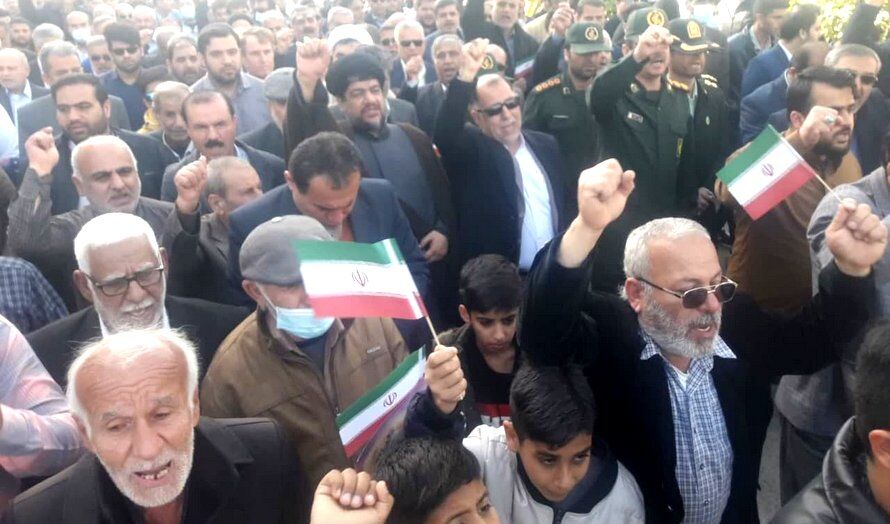 خروش دریادلان غیور گناوه در ۴۴ سالگی جشن انقلاب