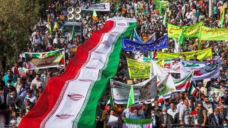 Marchas por 44º aniversario de la Revolución Islámica de Irán