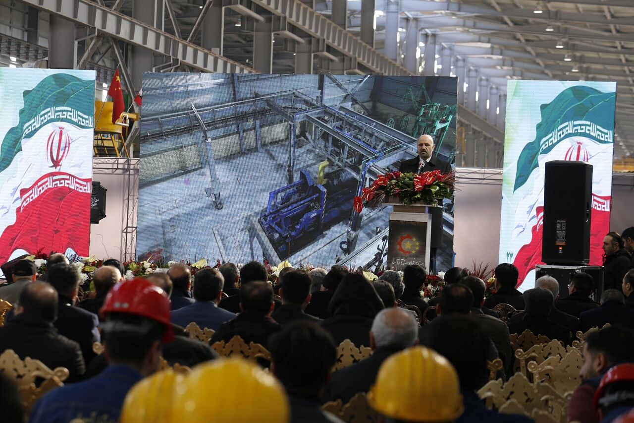 افتتاح خط تولید فولاد در بستان آباد با حدود سه هزار میلیارد تومان هزینه