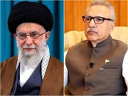 پاکستانی صدر کی انقلاب اسلامی کی فتح کی 44 ویں سالگرہ پر مبارکباد